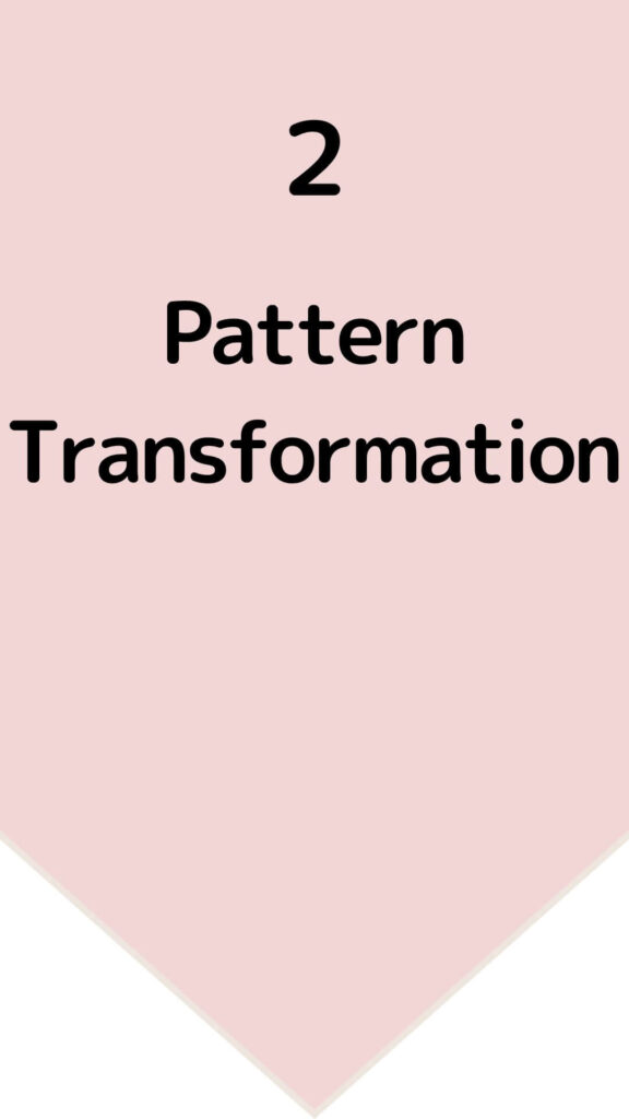 2  Pattern Transformation